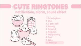 tono de mensaje cute