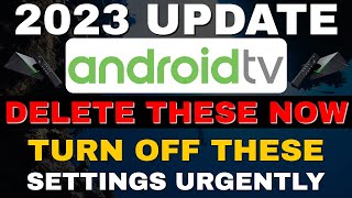 ANDROID TV SETTINGS YOU NEED TO TURN OFF NOW!!! 2023 UPDATE screenshot 1