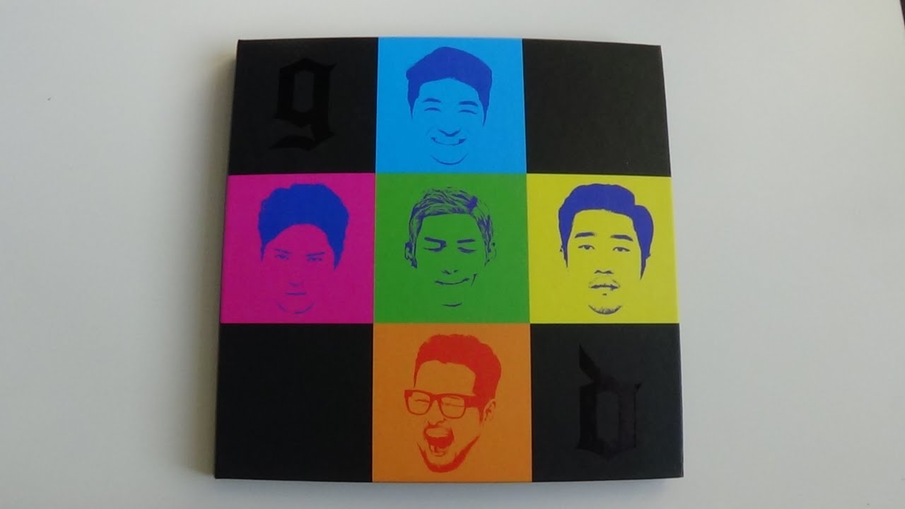 Unboxing god 지오디 1st Korean Single Album A Funny But Sad Day