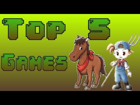 TOP 5 GAMES: HARVEST MOON (PT/BR)