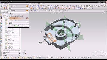 NX 8.5 - 4 Unite solids and remove regions DTM