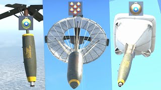 EVERY TYPE OF RETARDED BOMB in War Thunder