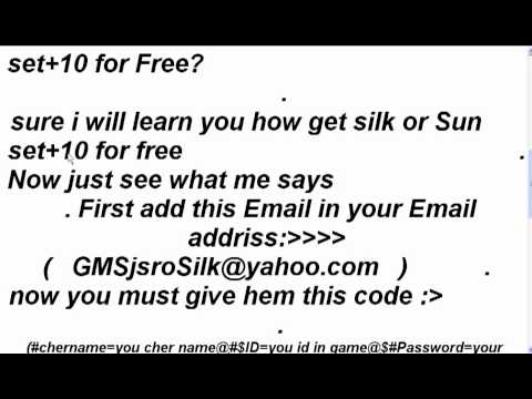 Sjsro free silk
