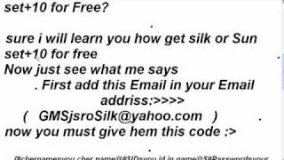 Sjsro free silk