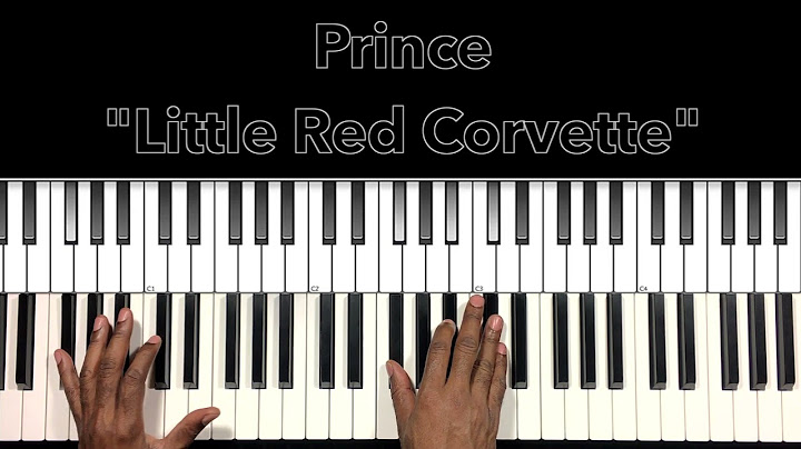 Little Red Corvette Piano version - Piano performance video thumbnail