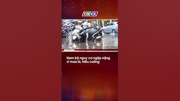 Nam bộ nguy cơ ngập nặng vì mưa lũ, triều cường #shorts #short #thvl