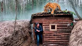 The House Underground saved my Life from a Tiger attack — Life in the Forest