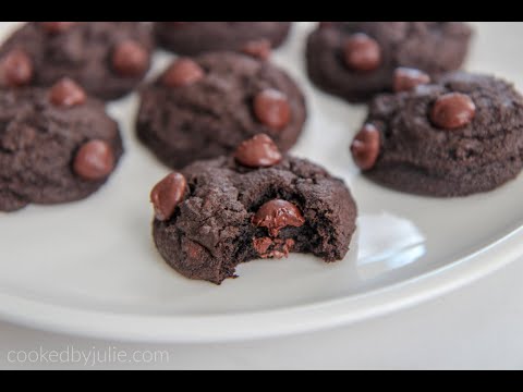 Double Chocolate Cookies