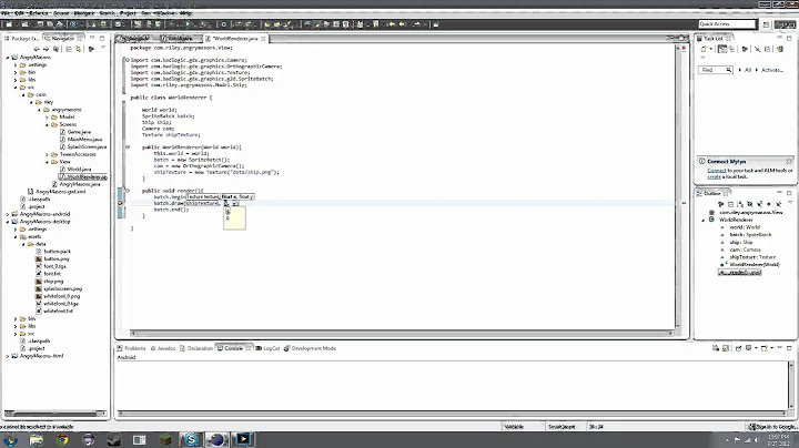 Creating a Game in Java - Episode 6: Rendering our Ship