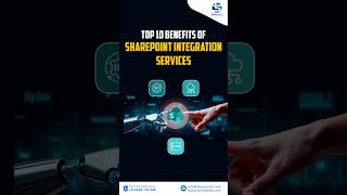Top 10 Benefits of SharePoint Integration Services | Techasoft 👨💻 #shorts #ytshorts #technology