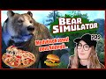 MEDVE LETTEM, PIZZÁT ETTEM!!🍕😳 I Bear Simulator🐻