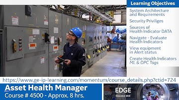 Asset Performance Management Training: APM Health