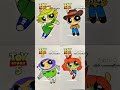 Drawing Buzz Lightyear, Jessie, Woody, Smarty Pants in different Levels #drawing #art #shorts