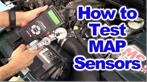 How to test the MAP Sensor using a Vacuum Gauge and Digital Multimeter or Scanner