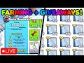  live pet simulator 99 huge pet giveaway  grinding rank and more pet sim 99 live  roblox