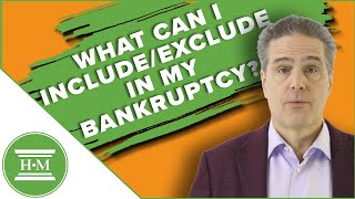 Are there debts not included in bankruptcy?