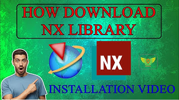 NX LIBRARY INSTALLATION 🔥 Siemen NX Library download #cimdesign #abhijitdas #standardlibrarydownload