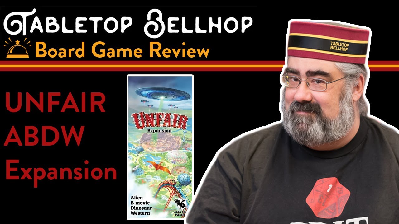 Review: Unfair Alien B-Movie Dinosaur Western Expansion, a look at the ABDW  expansion for Unfair - YouTube