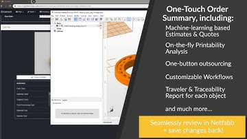 Authentise FLOWS - Autodesk Netfabb Integration