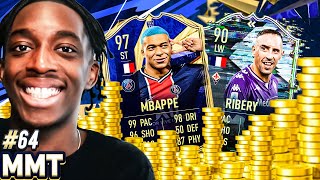 6 MILLION COINS SPENT! TOTY MBAPPE AND FLASHBACK RIBERY JOIN THE TEAM! 💲🤑💰S2- MMT #64