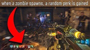 Verruckt but Every Round Something CHANGES - "CAUSE and EFFECT" (Bo3 Zombies)