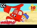 🚒 My Red EXCAVATOR! 🚒 | Mila & Morphle Literacy | Cartoons with Subtitles