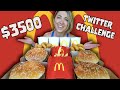 $3500 McDONALD'S CHALLENGE | Could you eat all of this in 90 minutes?