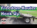 💪 Freedom Hauler Hook Up  // Tote Behind 5th Wheel