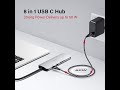 UPGROW USB C Hub