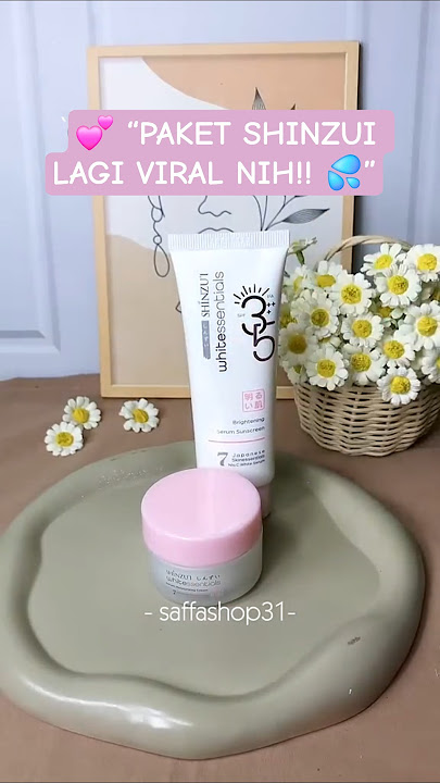 PAKET SHINZUI VIRAL!🥰BIKIN KULIT CERAH, HARUM & LEMBUT SEKETIKA  WAJIB COBA!#shorts#reels#subscribe