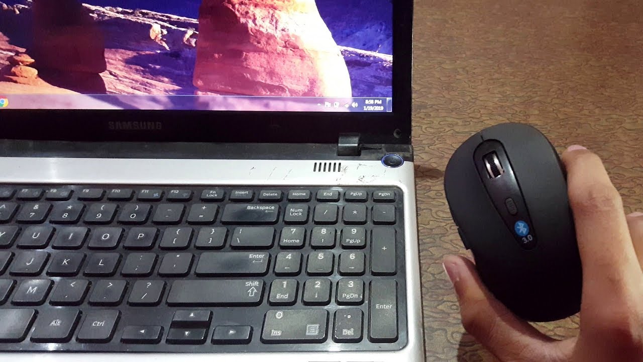How to connect an hp wireless mouse to a laptop How To Connect Wireless Mouse To Laptop Youtube