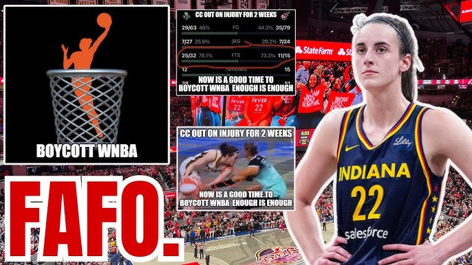 WNBA BOYCOTT Rumors IGNITES after Caitlin Clark Injury! Road Teams MOVED  GAMES are going to FAFO! - YouTube