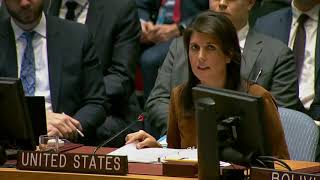 Экстренное заседание Совбез ООН по Сирии. Выступление США Экстренное заседание Совбез ООН по Сирии. Выступление США