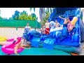 BOUNCY SLIP N SLIDE! (EPIC FAILS)