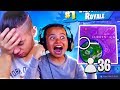 MY LITTLE BROTHER FINALLY WINS HIS FIRST GAME OF SCRIMS ON BUILDER PRO!! COMPETITIVE FORTNITE BR