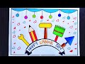 Labour Day Drawing|Happy Labour Day Drawing|Labour Day Poster|Labour Day Chart|World Labour Day 