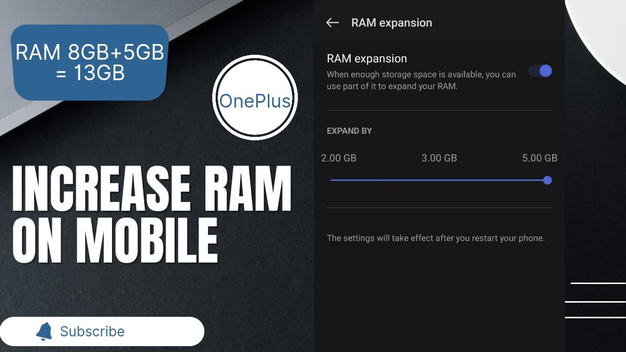 How to increase RAM on your mobile || OnePlus RAM boost setting - YouTube