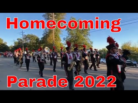 Herculaneum High School Homecoming Parade 2022 - Party Like It's 1999