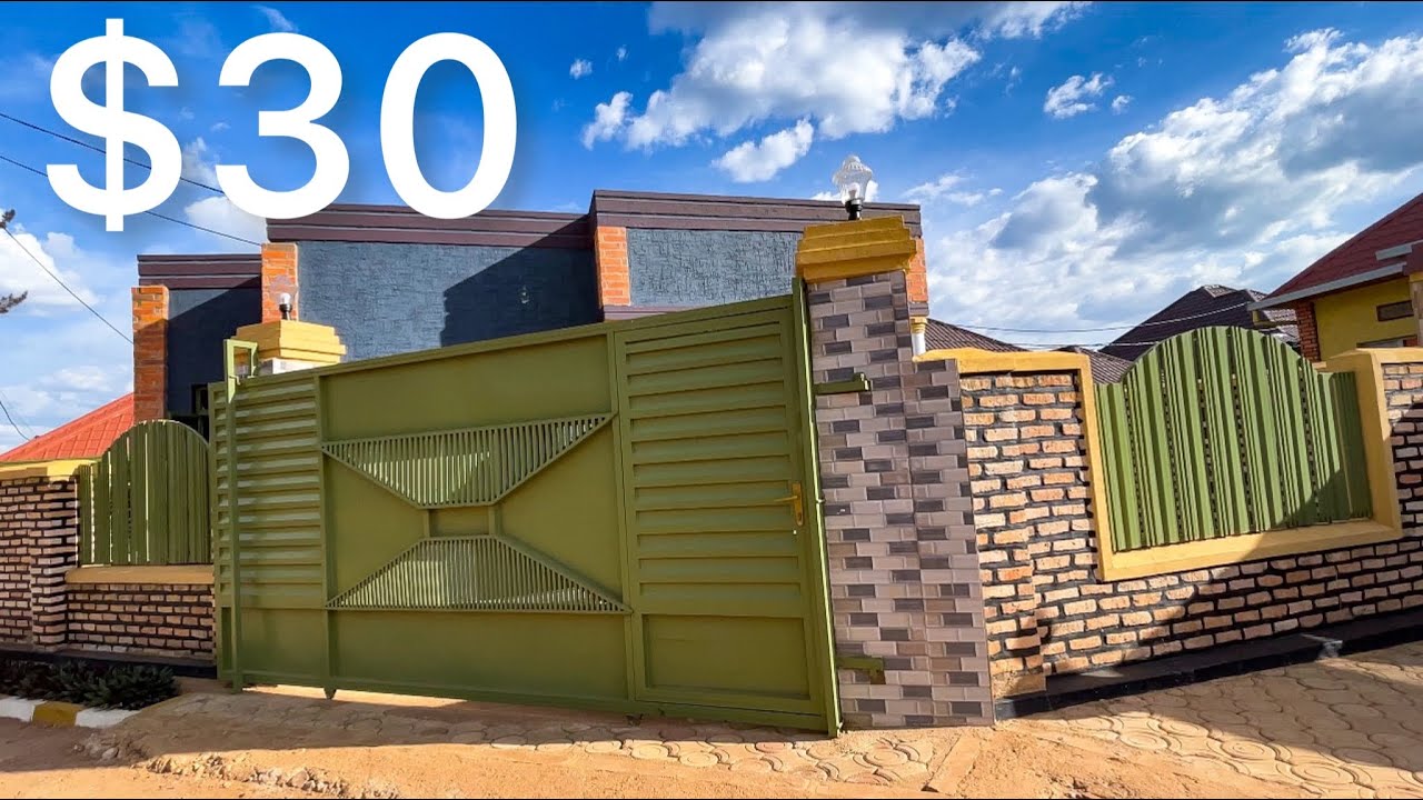 30 FULLY FURNISHED HOUSE FOR RENT IN KIGALI YouTube