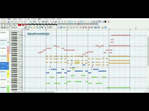 Sunny Islands 発車メロディ MIDI再現