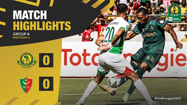 HIGHLIGHTS | Young Africans 🆚 MC Alger | Matchday 6 | 2024/25 #TotalEnergiesCAFCL