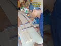 Proses potong holo untuk rel track saw sederhaa #woodworking #diy #tracksaw #carpentry #project