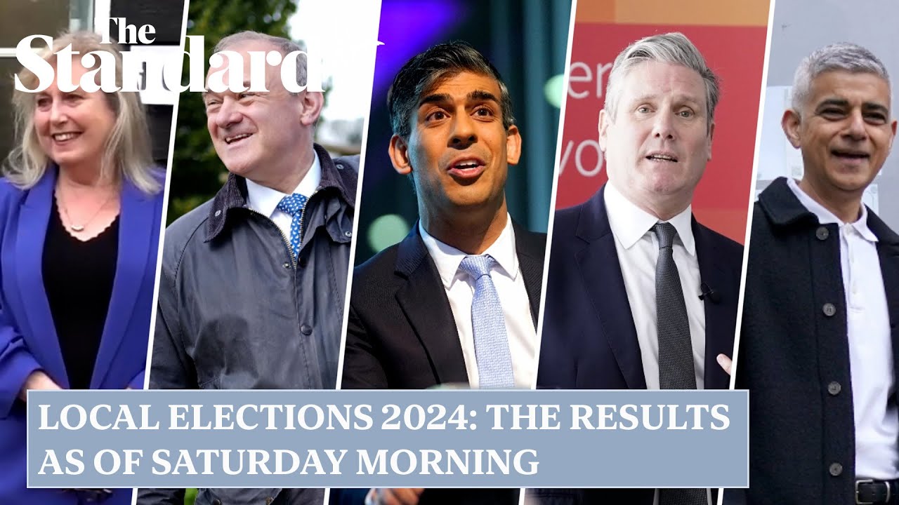 Local elections 2024: The results as of Saturday morning