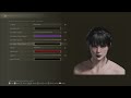 Elden ring female character creation goth girl