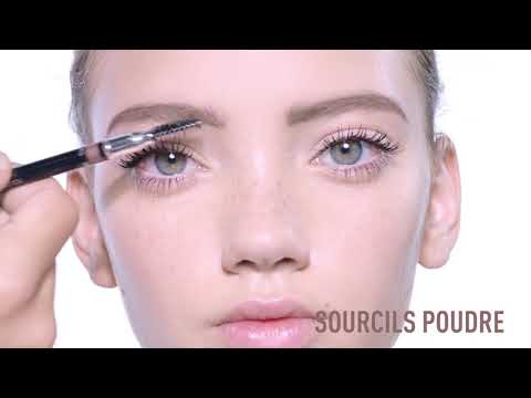 Video: Dior Sourcils Poudre prašek za obrvi - # 593 Brown Review