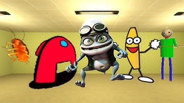 Crazy Frog, Cockroach Super, Scary Among Us, Baldi and Banana Nextbot Gmod | Garry