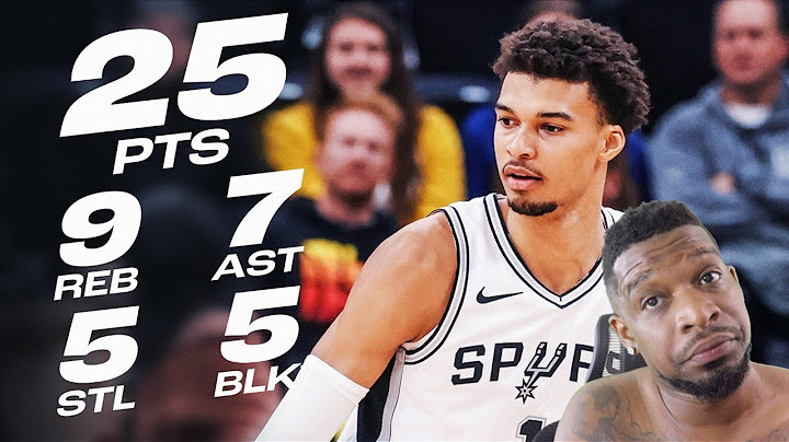 Wemby STUFFS The Stat Sheet In Salt Lake City | October 31, 2024