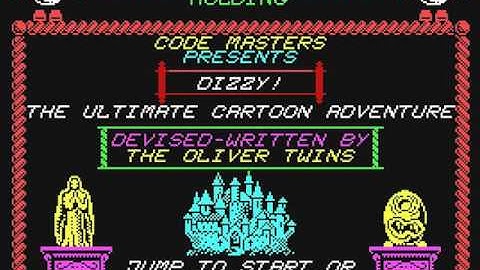 Hyperspin - ZX Spectrum - Dizzy - The Ultimate Cartoon Adventure (1987)(Codemasters)128k