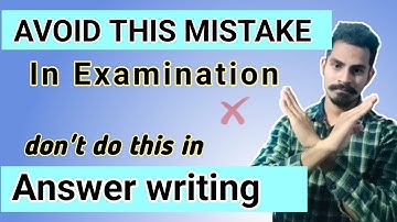Mistakes to Avoid in Examination Hall | How to Attempt Exam Question Paper? Exam Preparation Tips|