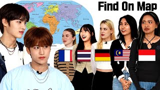 Find My Country On The Map l FT. LUN8wave l Germany, Indonesia, Malaysia, France, Thailand